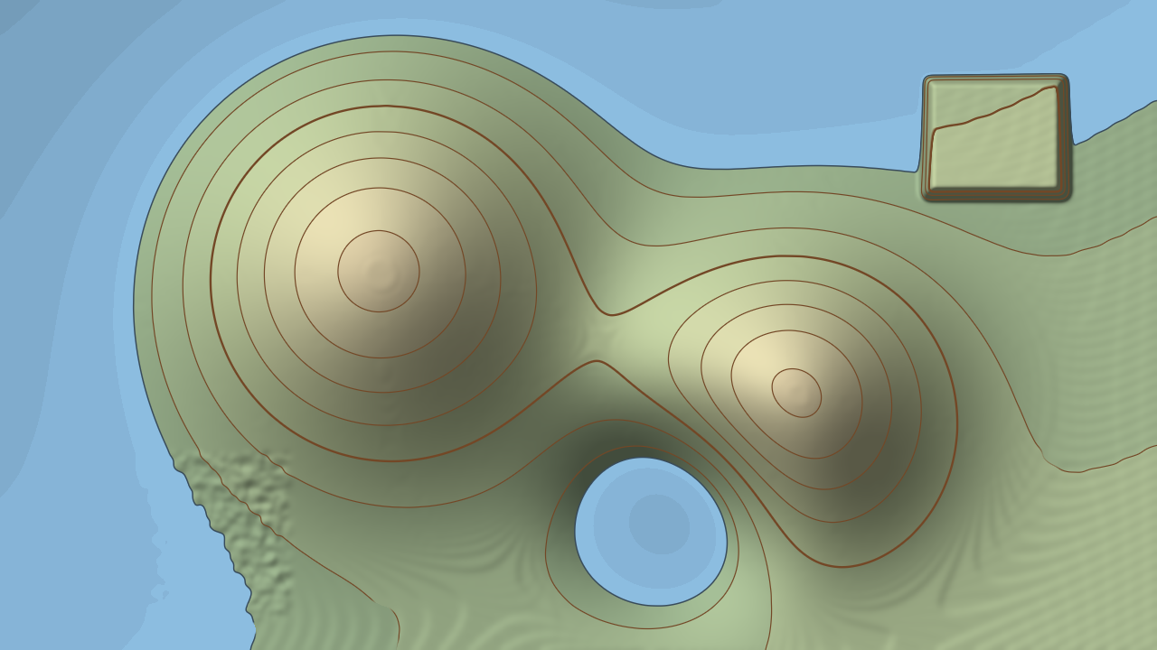 Contour — Luma as a topographic map, for Resolume