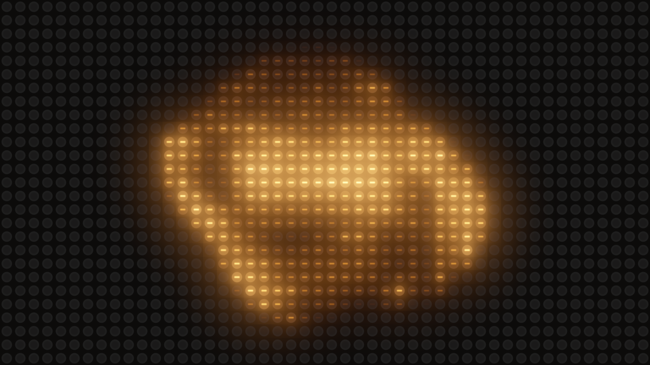 Filament — A wall of incandescent bulbs, for Resolume
