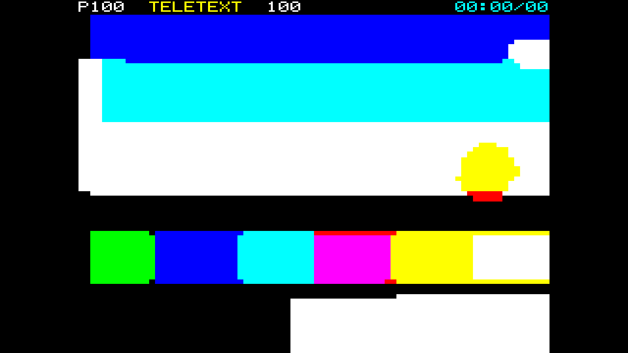 Teletext — Level 1 teletext mosaics for Resolume