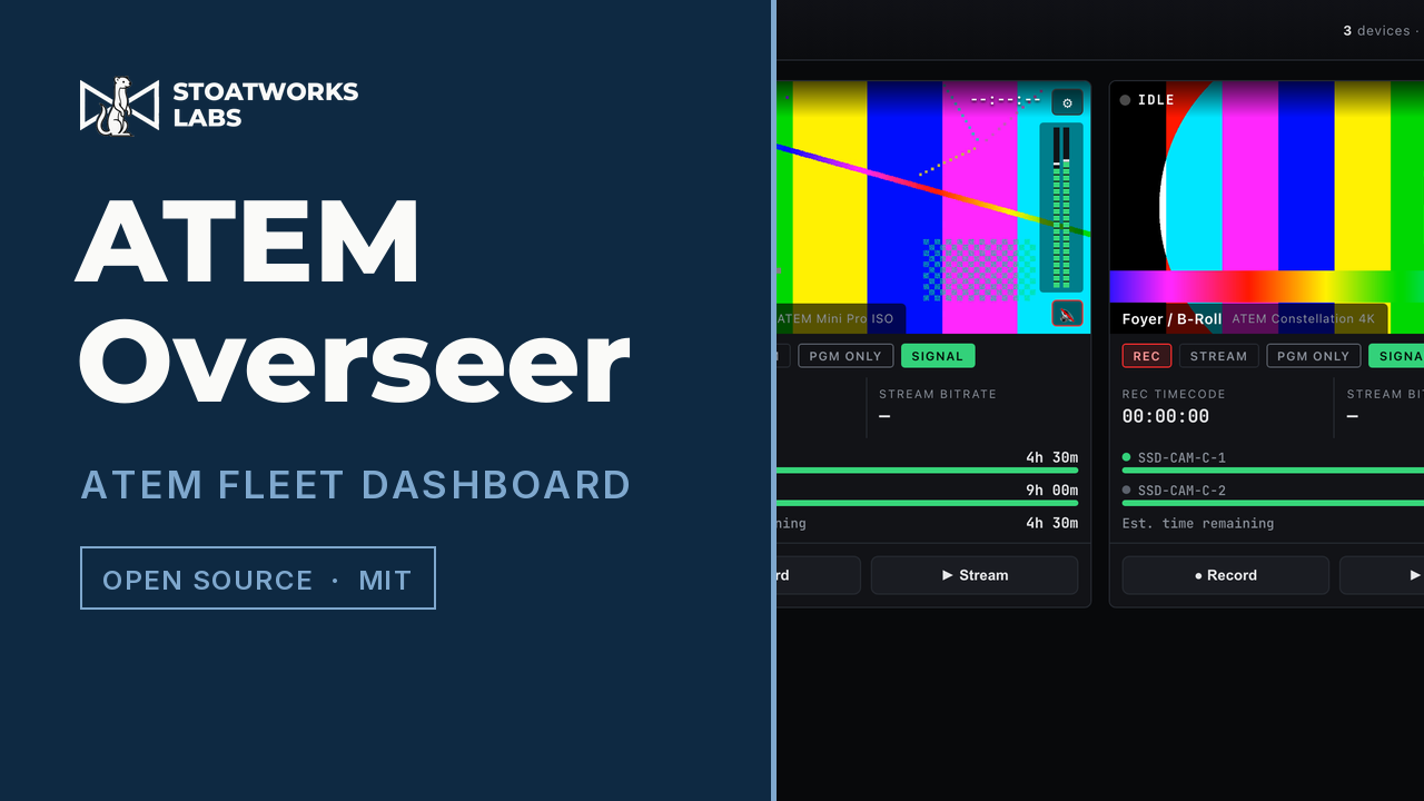 ATEM Overseer — ATEM fleet dashboard