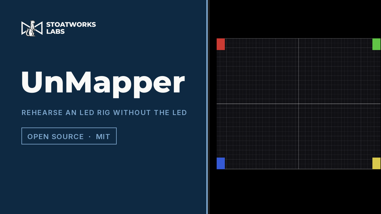 UnMapper — Rehearse an LED rig without the LED